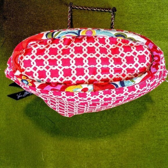 Vera Bradley Multicolor Floral Print Pleated Bag - Picture 11 of 11